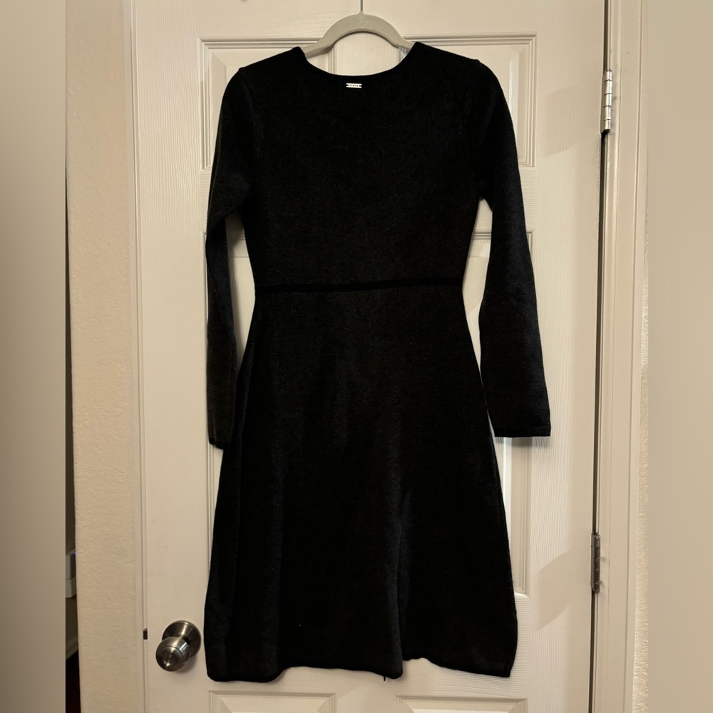 Prana | Charcoal Gray Cascadence Sweater Dress Sz S 1969821 - Picture 5 of 13